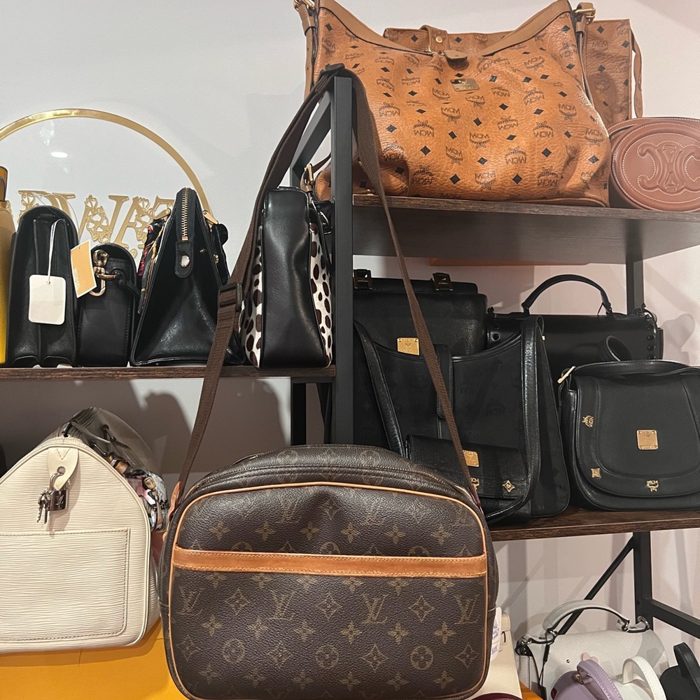 LV Brown Monogram messenger Bag